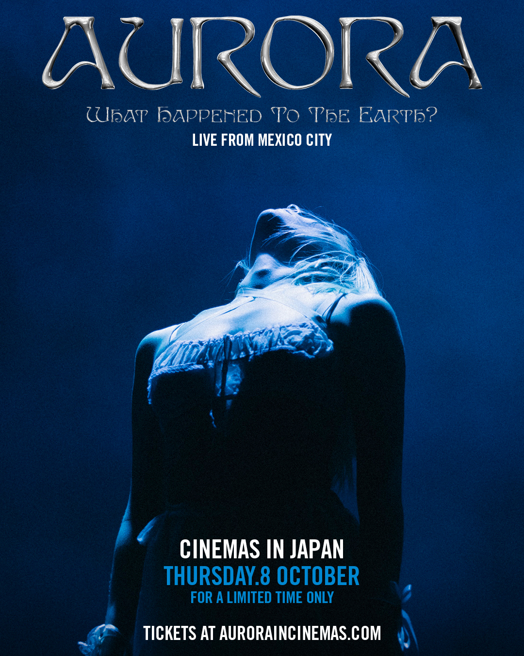 ©AURORAコンサート・フィルム 『What Happened To The Earth? – Live From Mexico City』